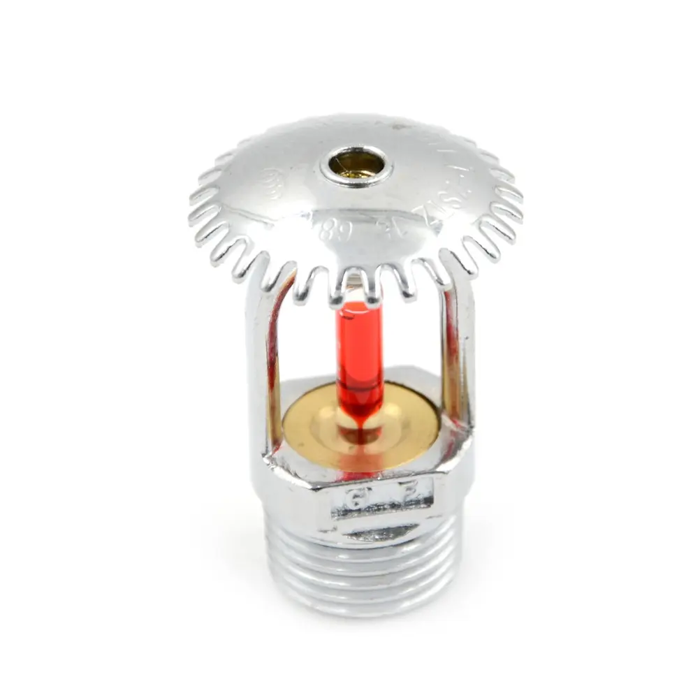 

Upright Fire Sprinkler Head DN15 ZSTZ-15 For Fire Extinguishing System Protection Pendent Sprinklers 5.4x3.5cm Garden Sprinklers
