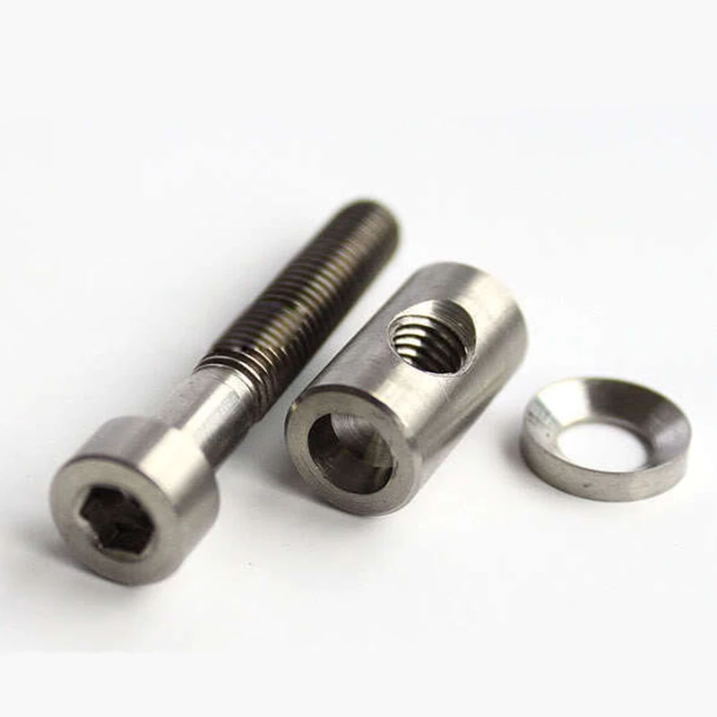 ROCKBROS Titanium Ti Thomson Bike Seatpost Bolt Nut Washer Outdoor