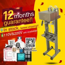 2 головки духов разливочная машина, пневматический вакуумный жидкий наполнитель, парфюм наполнитель