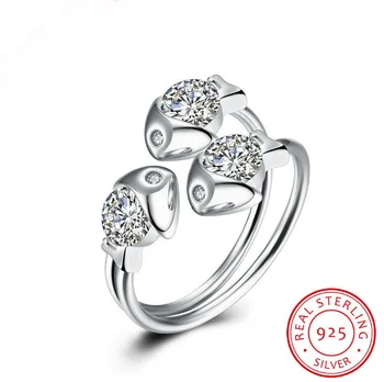 

2019 Sale Fine jewelry jewelry Authentic 925 sterling silver Chain Original Light beads Creative fish ring for women