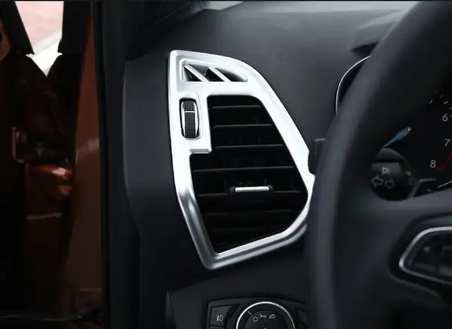 Fit For 2017 Ford Escape Kuga Chrome Front Dashboard A C Air Fit For 2017 Ford Escape Kuga Chrome Front Dashboard A C Air Condition Vent Cover