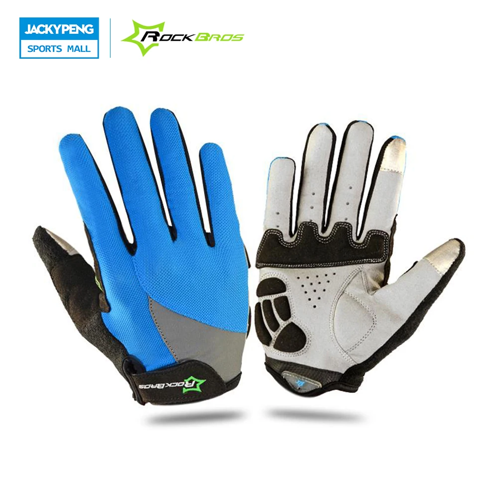 Prix pour ROCKBROS Respirant Non-Slip Vélo Vélo Bleta Vélo Écran Cycle Complet Doigt Clismo Luvas Pour Smartphone Prix pour ROCKBROS Respirant Non-Slip Vélo Vélo Bleta Vélo Écran Cycle Complet Doigt Clismo Luvas Pour Smartphone