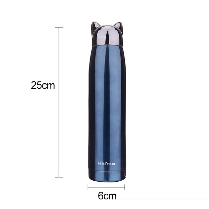 Transhome Stainless Steel Thermos Bottle Travel Cup 320ML Thermo Mug Creative Coffee Mugs Thermos Flask For Tea Sport Drinkware  (19)