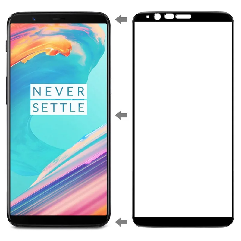 9H 3D закаленное стекло lcd изогнутая полноэкранная Защитная пленка для Oneplus 5T A5010 One plus 5T защитная пленка
