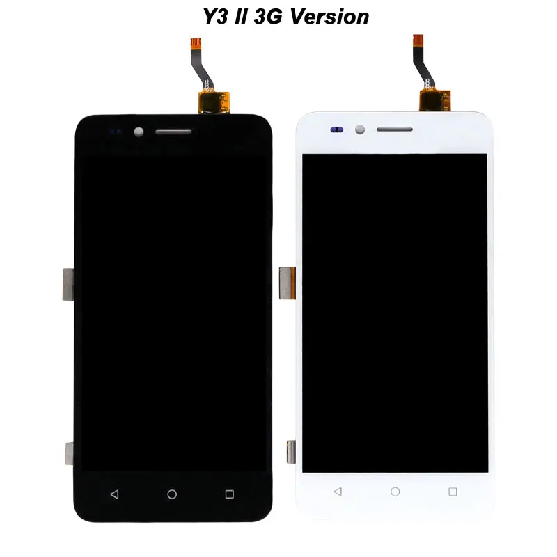 Сенсорный ЖК экран в сборе для Huawei Y3 II дигитайзер дисплея 100% новый бесплатная