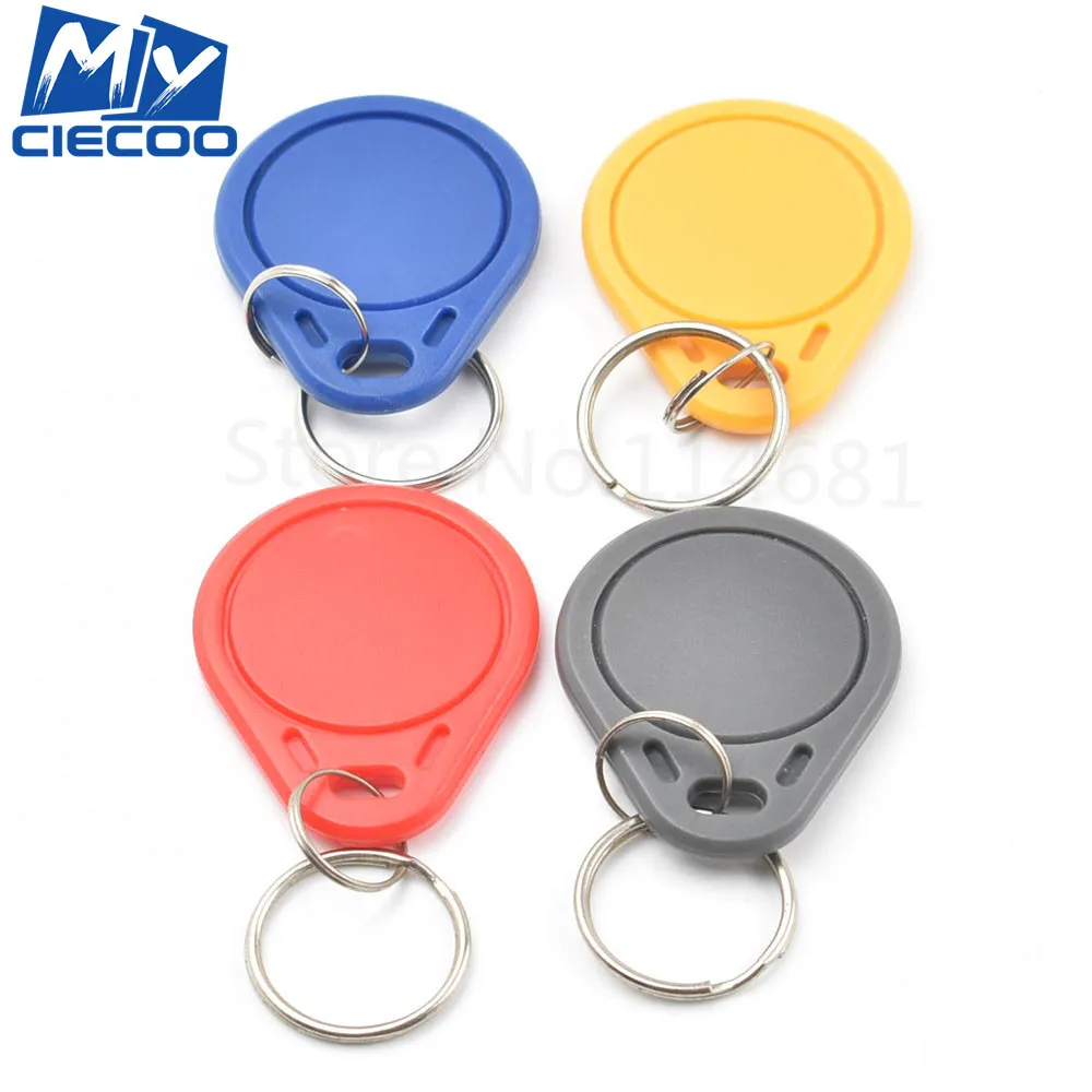 10 шт./лот UID Сменные ИК тег брелок 13.56 мГц записи для Управление доступом