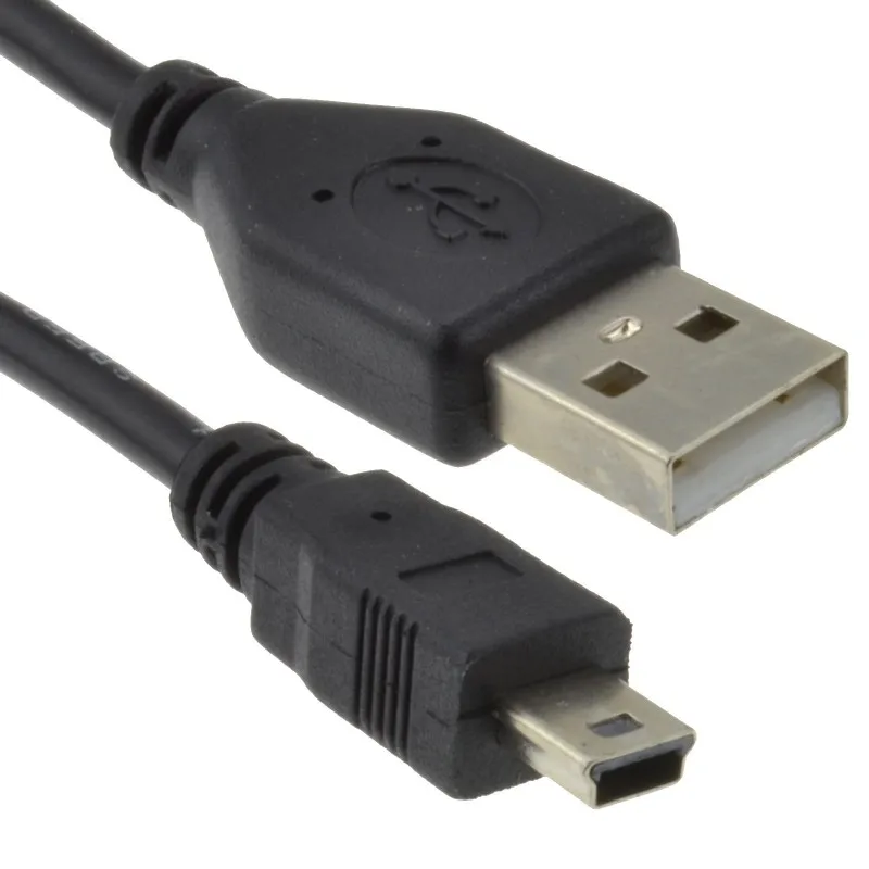 

USB 2.0 Hi-Speed A to mini-B 5 pin Cable Power & Data Lead
