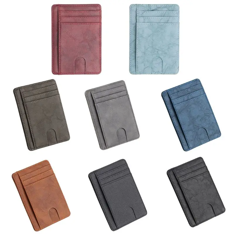 Slim RFID Blocking Leather Wallet