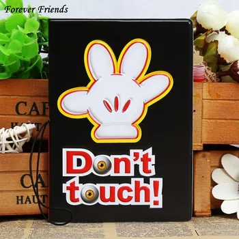 

Arrival PU Credit Card Holder Don't touch ID Card Bag Business Travel 3D Porte Carte Simple Passport Cover Outlet for abroad