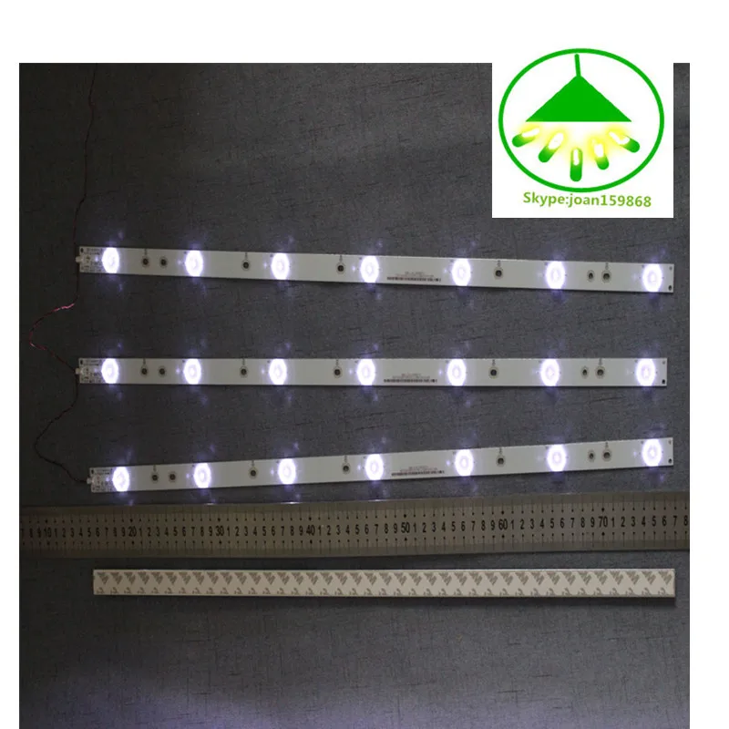 

3pcs LED Strips 7leds GJ-2K15 D2P5-315 D307-V1 LBM320P0701-FC-2 for Philip 32" 32PHF5755/T3 TPT315B5 32PFH4200 32PFT5500 new
