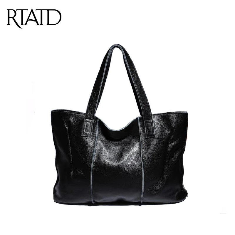 

2016 new fashion genuine cowhide leather women's single shoulder bag handbags female bag vintage tote shopping bag QF009