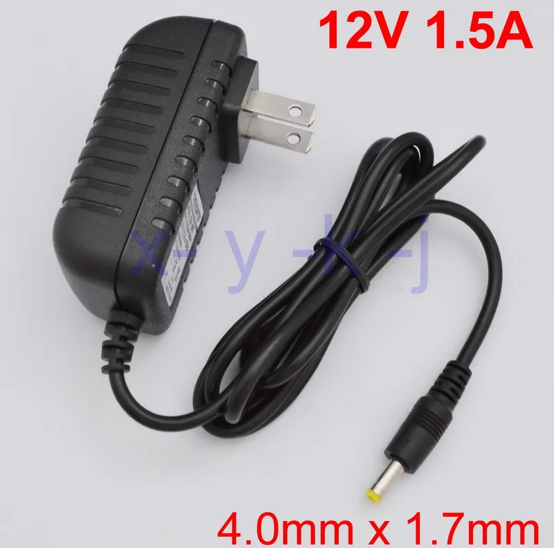 1 шт. 12V1. 5A 9V 1.5A 6V 1.5A 6V 2A 5V 2.5A AC 100 V-240 V конвертер Импульсный адаптер питания US Plug DC 4,0mm x 1,7mm - Цвет: 12V 1.5A