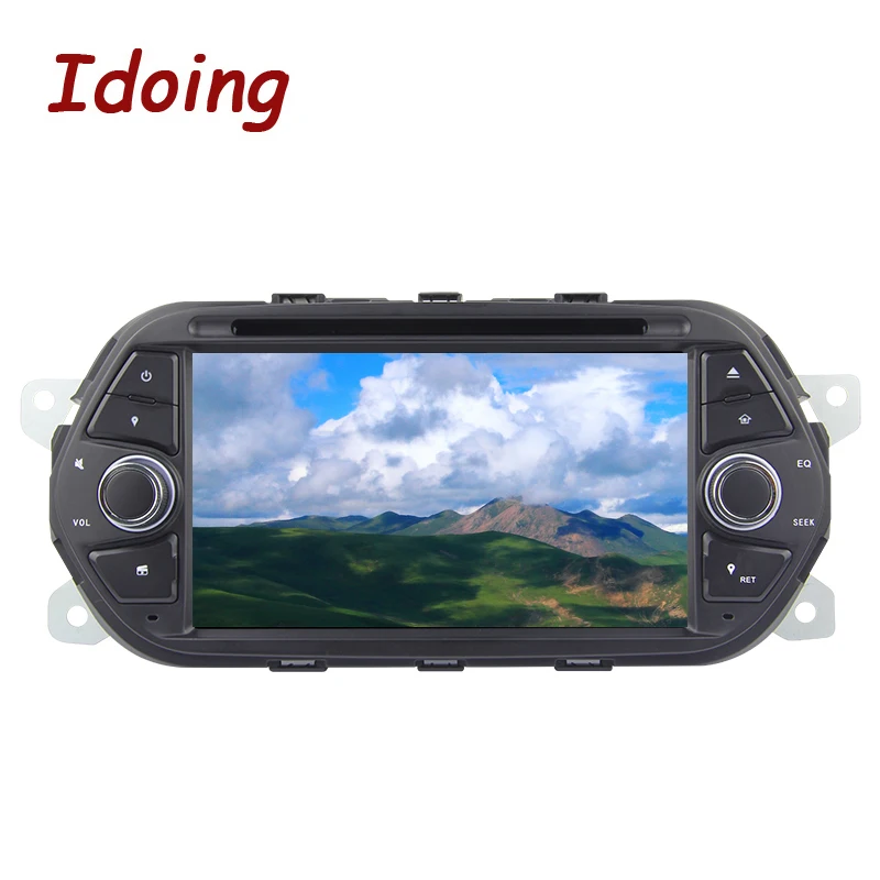 Excellent Idoing Android 7.1 2G+16G 4Core Steering-Wheel 1 Din For Fiat Aegea/Tipo/Egea Car Video Multimedia Player Fast Boot Wifi GPS 3G 4