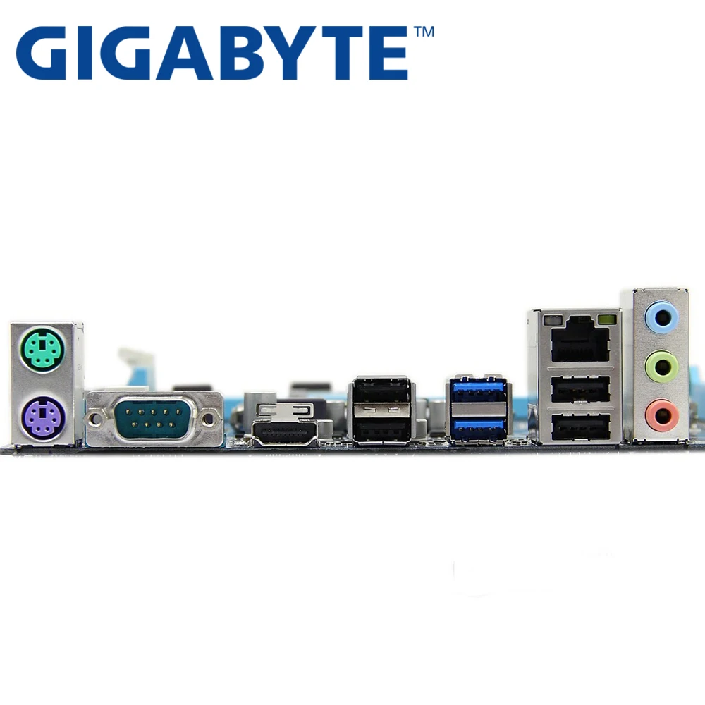 Материнская плата GIGABYTE GA-Z77P-D3 для настольных ПК Z77 Socket LGA 1155 i3 i5 i7 DDR3 32G ATX UEFI биос оригинальная Z77P-D3 б/у материнская плата