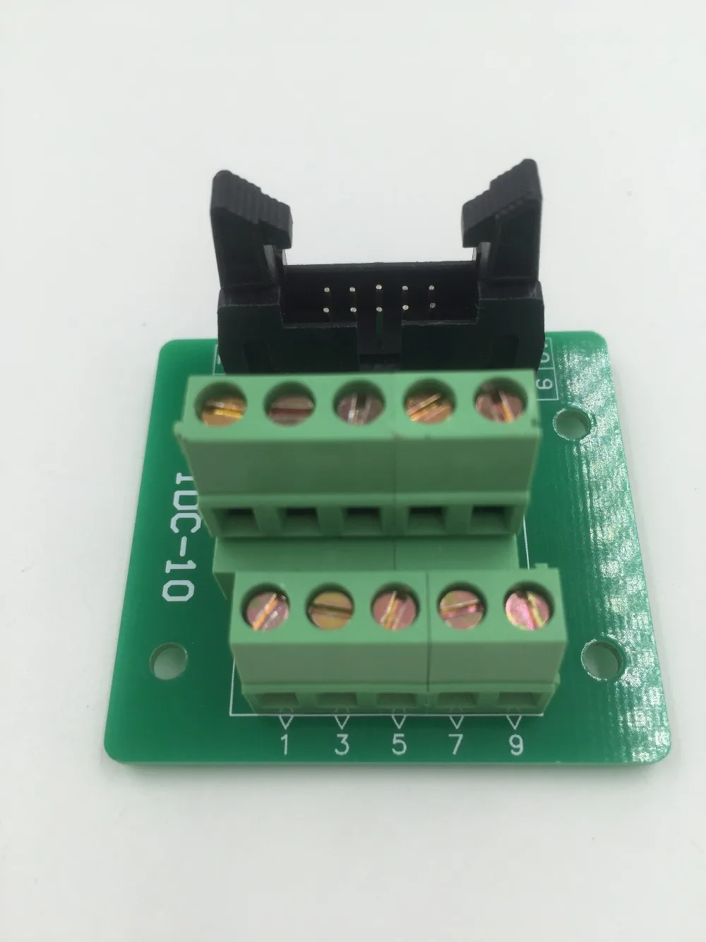 

Hot Factory Direct Wholesale IDC10 male plug 10pin port header Terminal Breakout PCB Board block 2 row screw