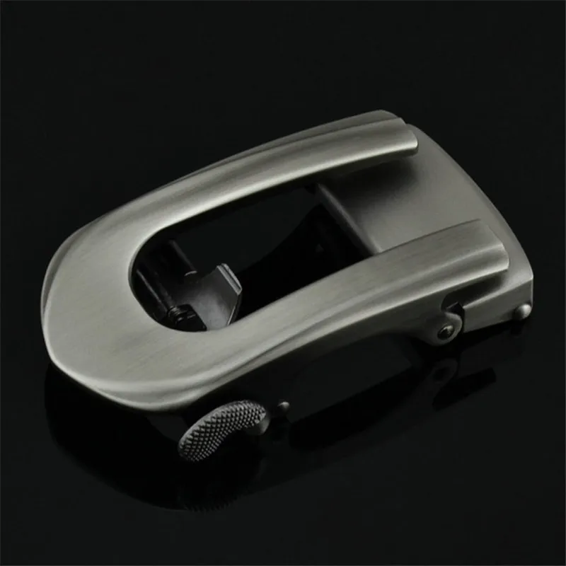 Fashion U Shape Brand Leather Belt Buckle Head Men's Leisure Suit Metal