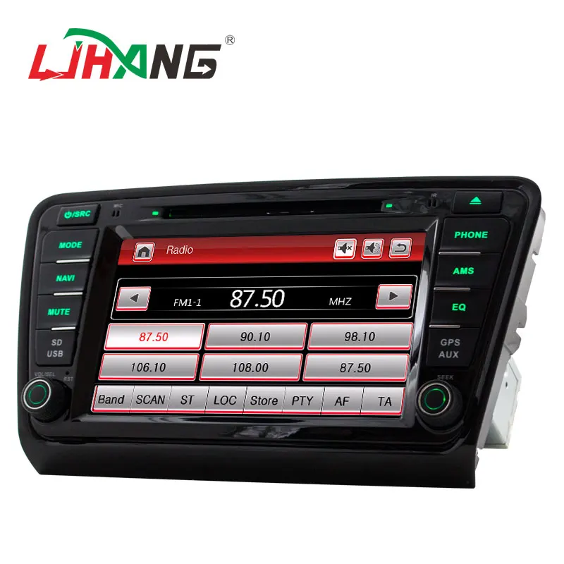 Автомагнитола LJHANG 8 дюймов Wince DVD стерео для VW Skoda Octavia III 2014 2015 GPS Navi HD сенсорный