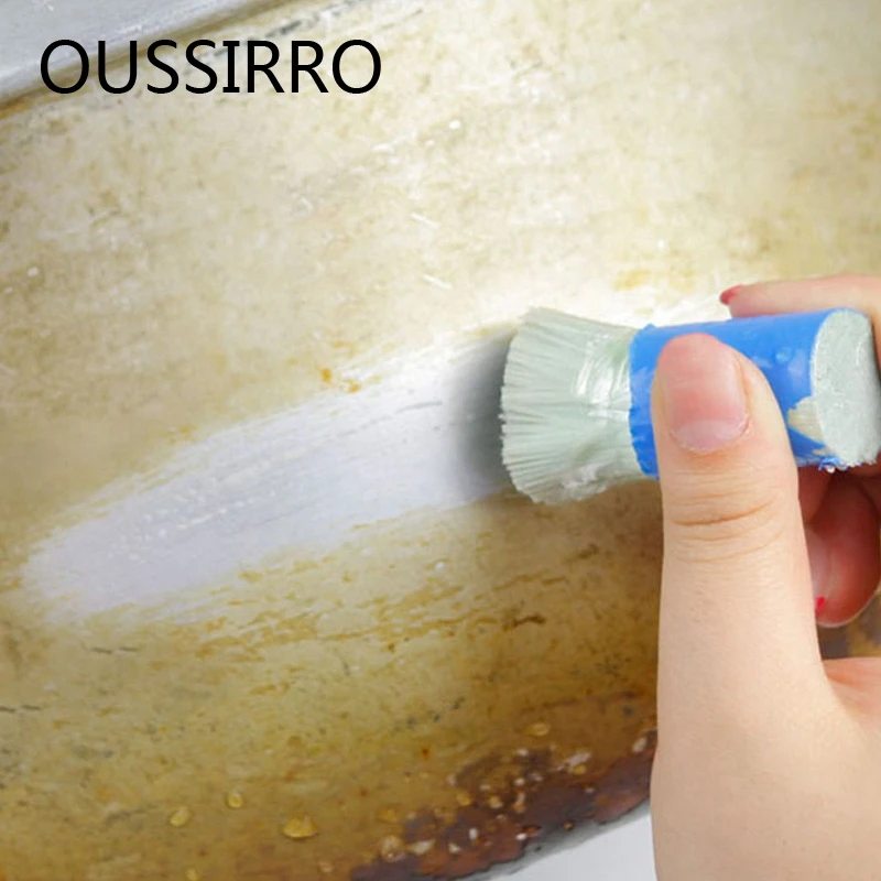 

Kitchen Cleaner household chemicals cleaning tools stainless steel pan cleaning brush limpieza metales limpieza hogar