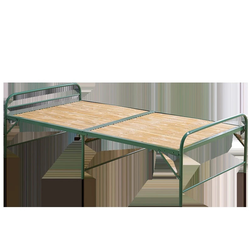 

Household Bamboo Plate Bed Folding Bed Single Bed Children Bamboo Slab Bed Simple Bed Portable Office Midday Break Bed Economica