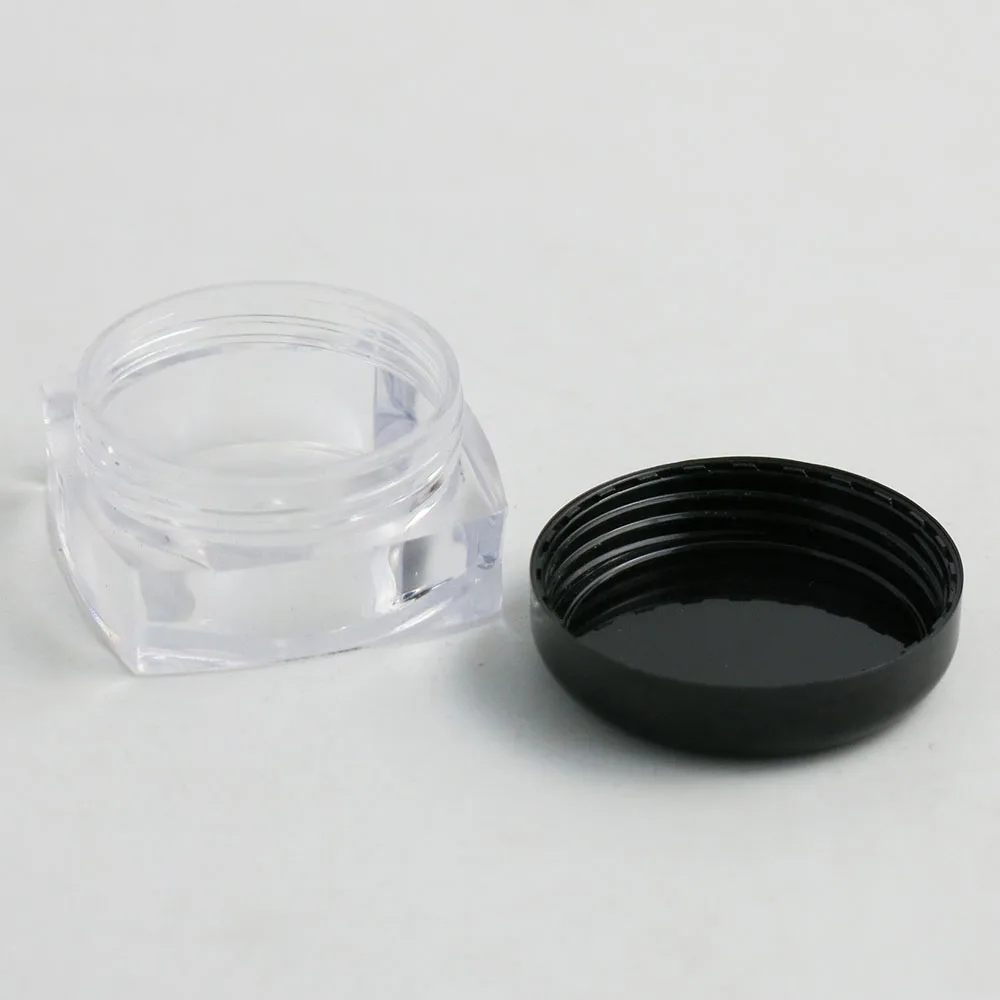 50 x 10g DIY Mini Portable Small Jars Pot Box Makeup Nail Art Cosmetic Bead Storage 3