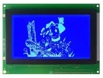 

22PIN 240128 LCD Module T6963C Controller 5V Blue Backlight