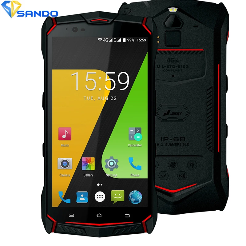 JESY J9 Waterproof new mobile phone IP68 4G Shockproof Phone 4G font b RAM b font
