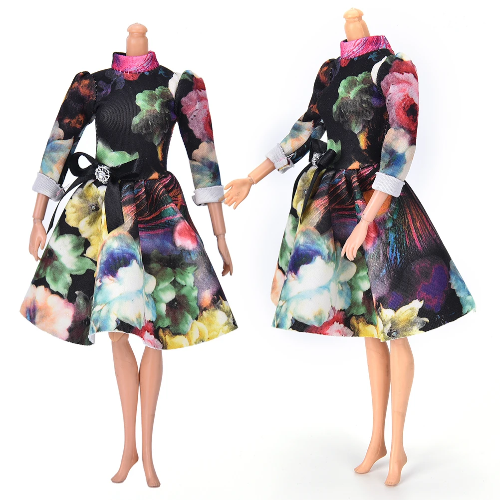 

Hot Sale Fashion Beautiful Handmade Party Clothes Dress For Doll Mini 103