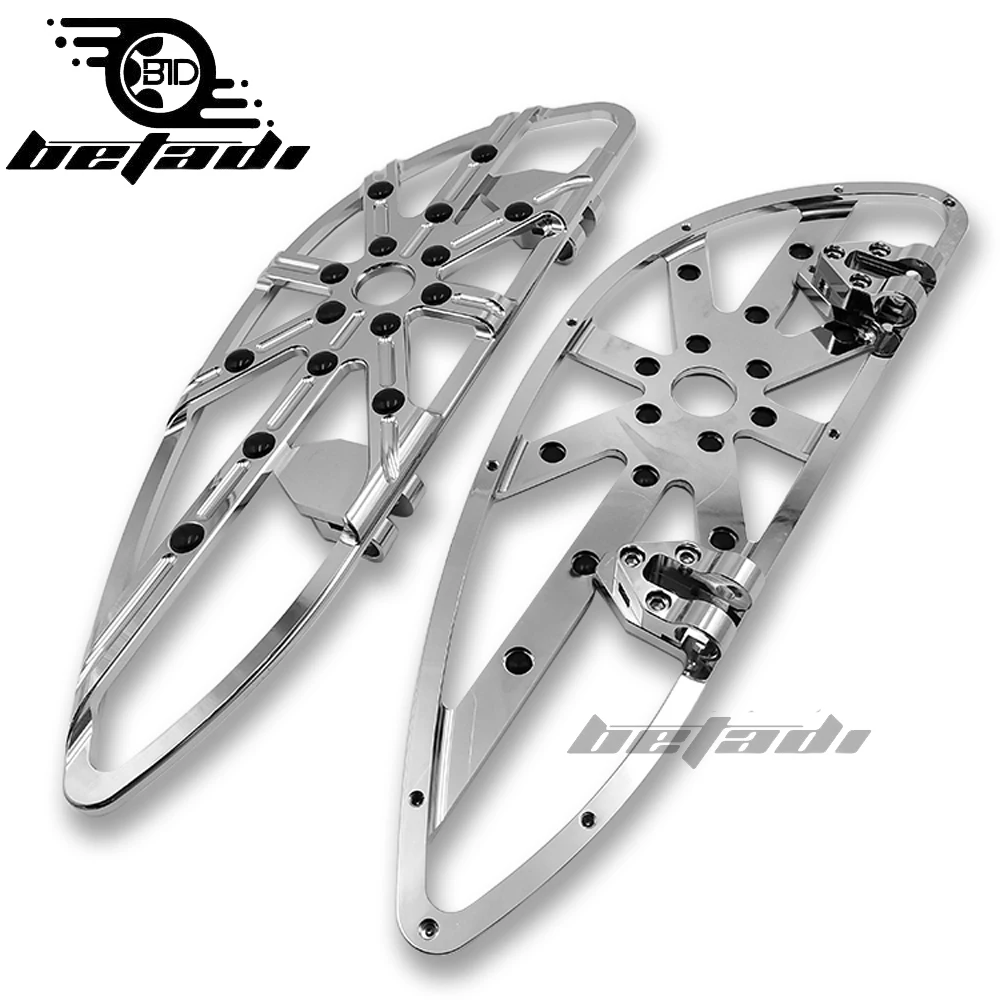 Мото En aluminum ChromeCNC строгальный станок для HarleyTouring RoadKing стандарт электроплана FLST FLSTF