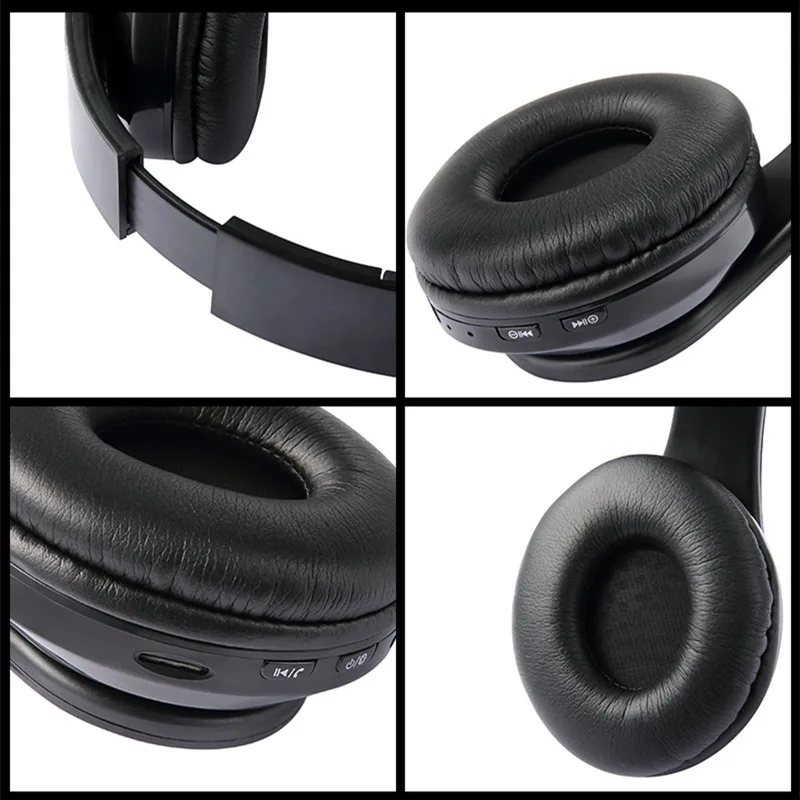 Новые беспроводные Накладные наушники Bluetooth складная гарнитура регулируемые с