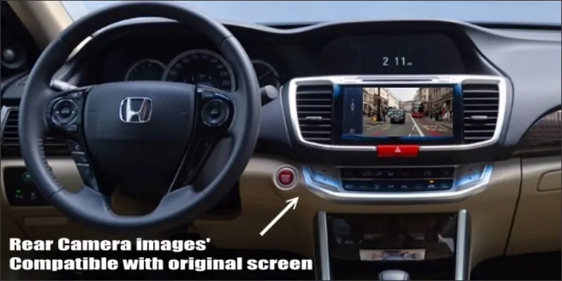 Honda accord 2.4l rear screen