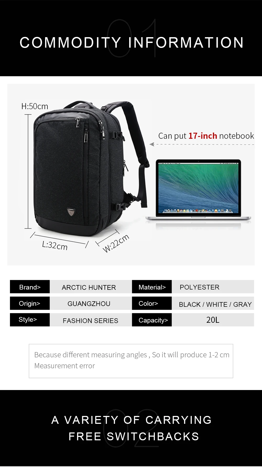 17 inch Multi functional Business Laptop Backpack - Water & Tear Resistant - womens-laptop-backpacks, womens-bags, uncategorized, mens-laptop-backpacks, mens-bags, google-feed-new 17 inch Multi functional Business Laptop Backpack - Water & Tear Resistant - womens-laptop-backpacks, womens-bags, uncategorized, mens-laptop-backpacks, mens-bags, google-feed-new