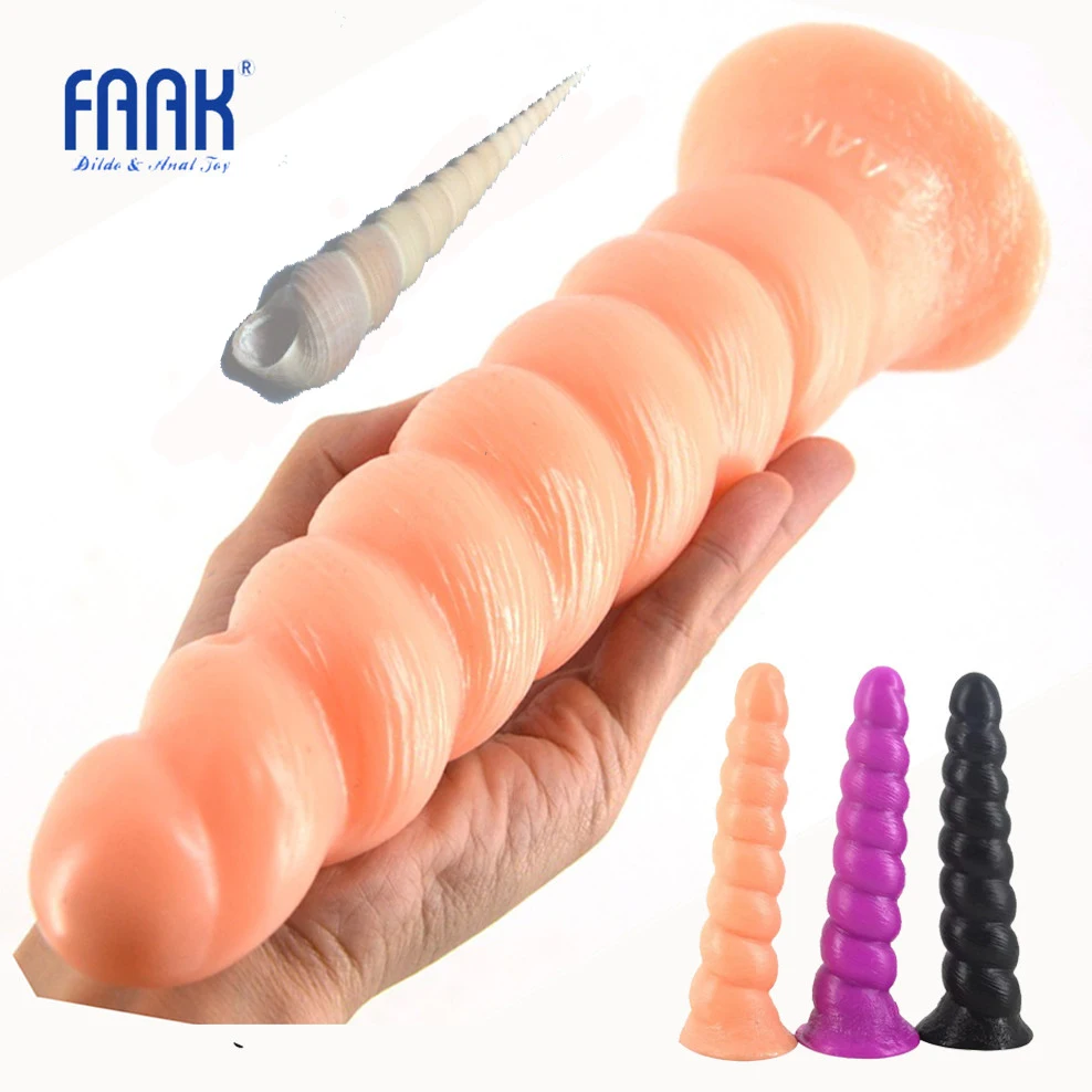 FAAK 10 &quotДлинные анальные пробки Бусины пенис спираль секс игрушки для женщин