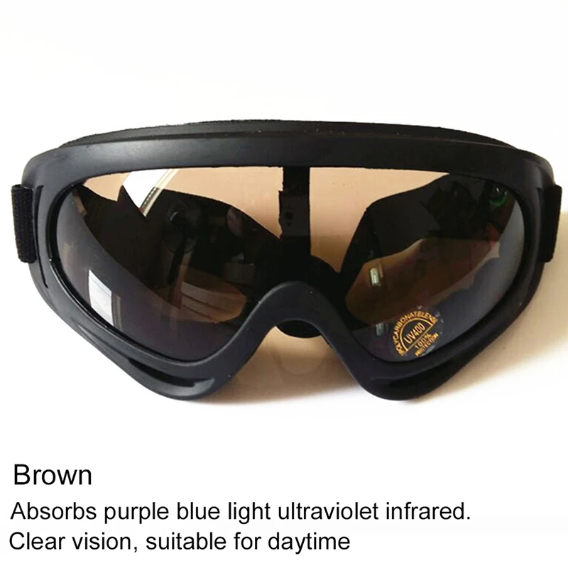 Мотоцикл УФ Защита ветрозащитные очки Велоспорт Байк очки для квадроцикла 5 цветов
