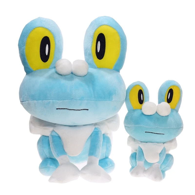 

30cm Anime Pokedoll XY Cute Frog Froakie Plush Peluche Toy Soft Stuffed Presents Gift for Kids