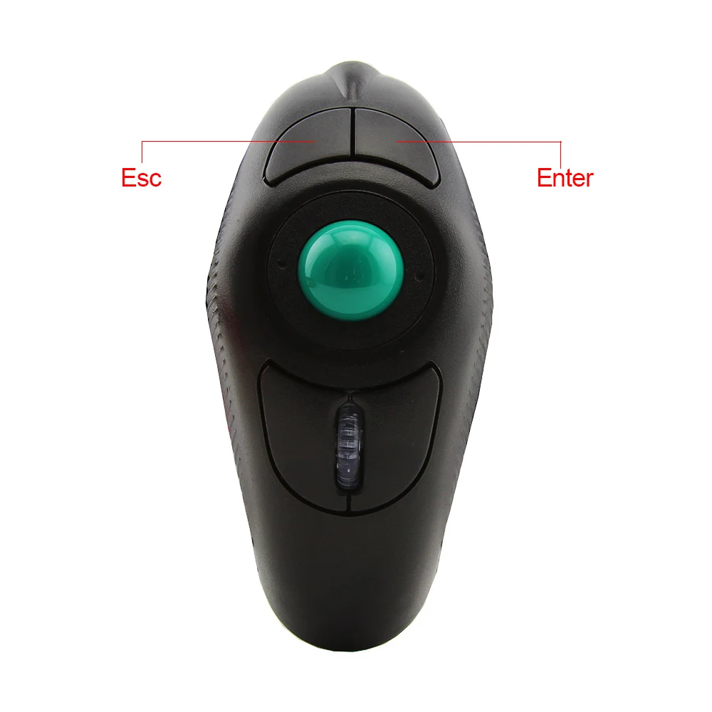 2 4 ГГц Беспроводной Мышь Trackball лазера ручной компьютерной мыши 1000 Точек на дюйм
