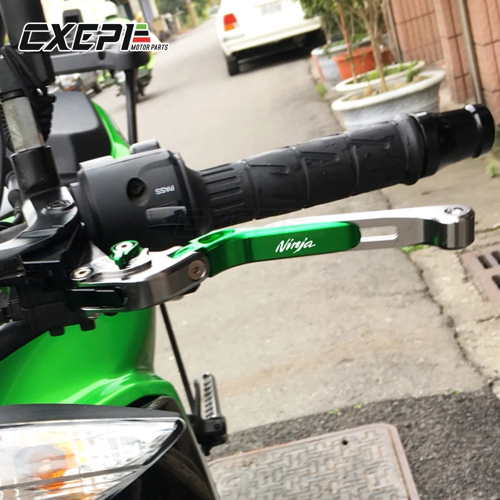 Складные рычаги сцепления для мотоциклов KAWASAKI NINJA 300 300R 250R Z300 Z250SL NINJA250R 400|Рычаги