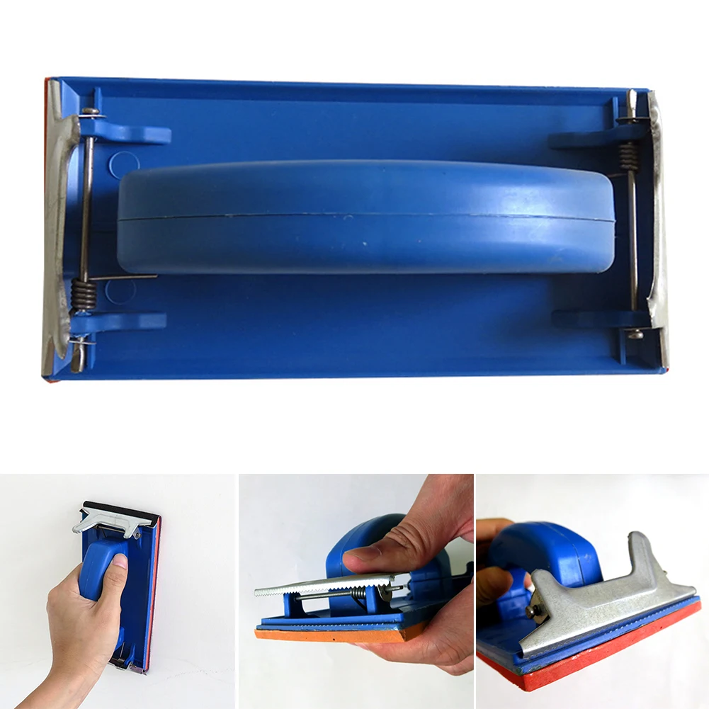 

Cloth Grinding Wall Home Improvement Sanding Sponge Shelf Frame Tool Flat Rack Paper Holder Hand-held Plastic Sand Polishing