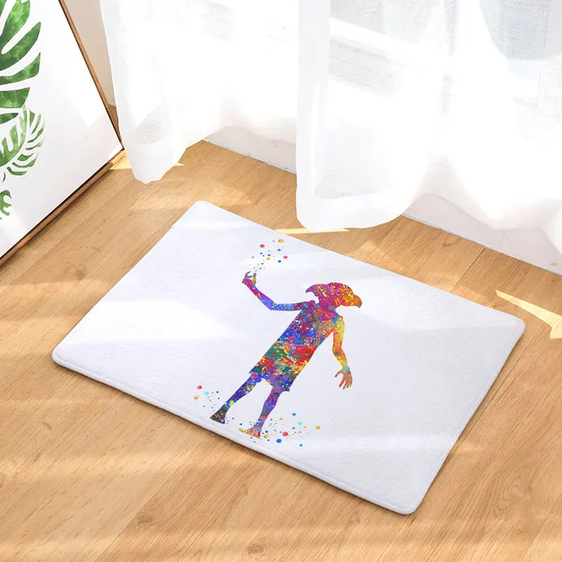 

decorUhome Dobby Mat Waterproof Anti-Slip Doormat Harry Potter Carpets Bedroom Rugs Decorative Stair Mats Home Decor Crafts