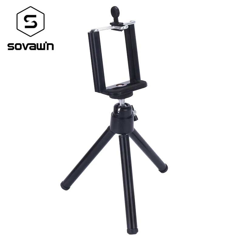 

Flexible Universal Portable Aluminum Mini Tripod Stand Phone Holder For Smartphone For Camera DSLR Mount