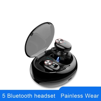 

Bluetooth Earphone With V5.0+EDR Stereo Sound V5 Wireless Earphone Built-in Microphone Hands-free Calling Bluetooth TWS Earbuds