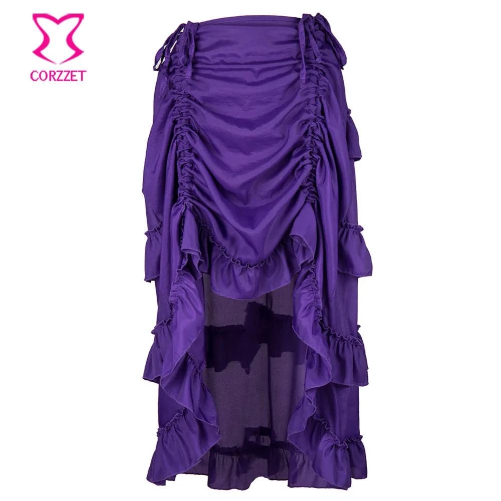 purple underskirt
