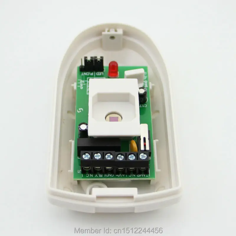 Датчик движения eMastiff проводной с PIR датчиком 12 В|contact relays|contact alarmcontact sensor |