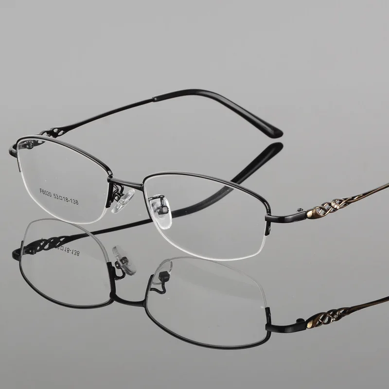 BCLEAR, женские ретро очки для близорукости, полуоправа, женские очки для глаз, винтажные оптические очки, прозрачная оправа по рецепту