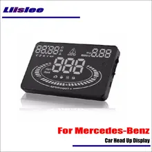 Liislee для Mercedes-Benz S Class- автомобиля OBD2 Предупреждение головой вверх Дисплей вождения экранный проектор-отражающий лобовое стекло