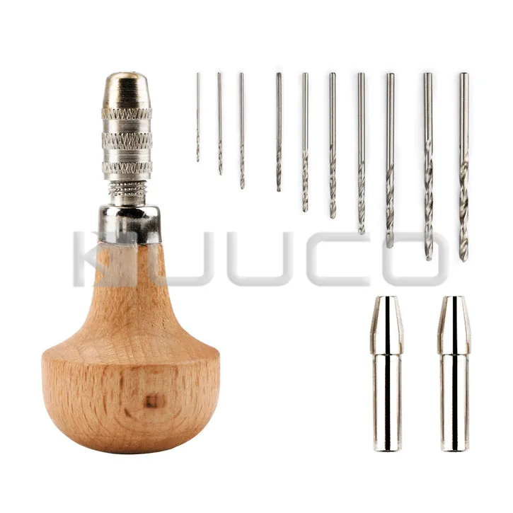 

DIY Tools Drill/Mini Hand Twisting Drill/Hand Tools for Model Resin Jewelry Walnut Amber Beeswax Nut Beads Ivory Plastic etc