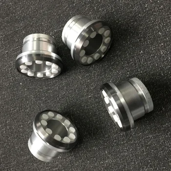 

Inkcups with hard metal ring for tampon machines