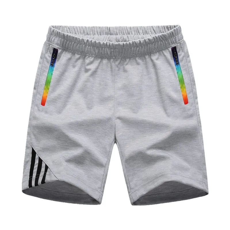 Брендовые полосатые мужские шорты Acitve для тренировок, бега, тренировочные штаны для фитнеса, мужские пляжные шорты, быстросохнущие дышащие мужские брюки - Цвет: SUN005 Grey