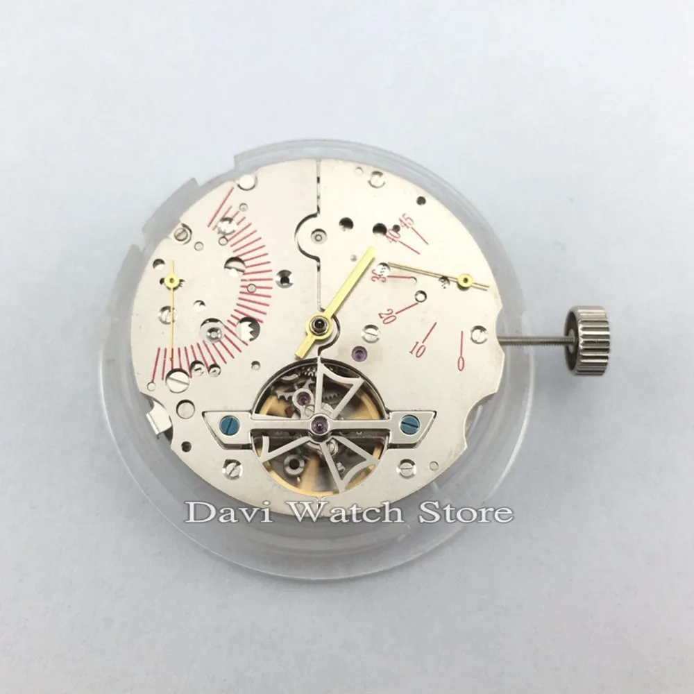 

Parnis Seagull 2505 automatic (self-winding) date power reserve movement