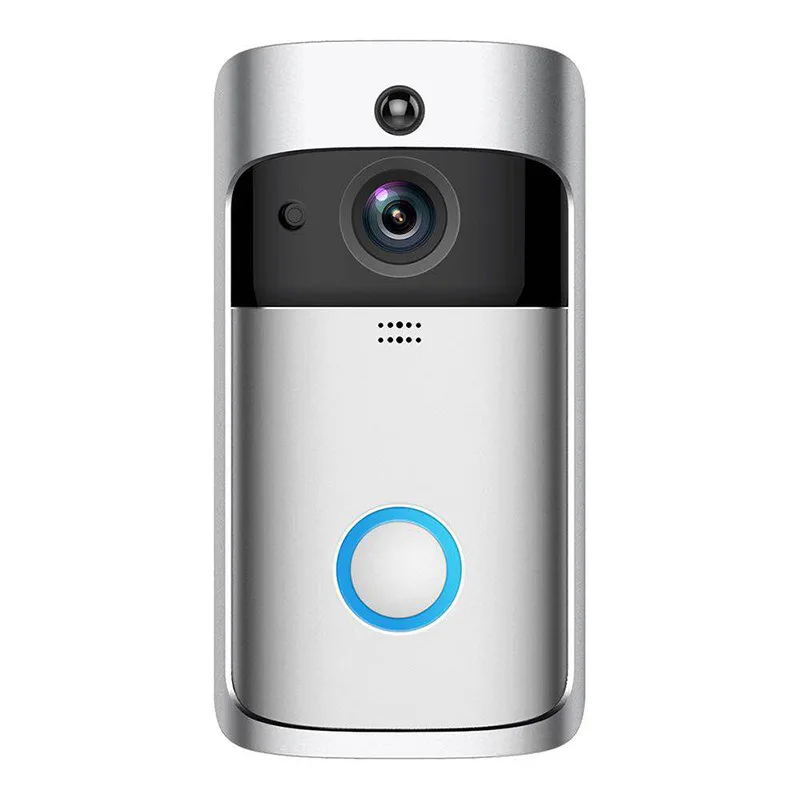 

Smart Wireless Wifi Video Doorbell Intercom 720P Phone Call Door Bell Camera Infrared Remote Record Home Security Monitoring