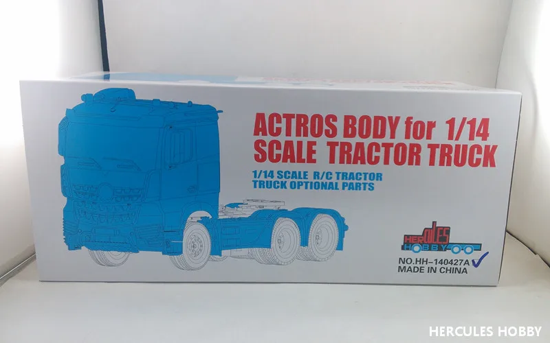 [HERCULES HOBBY] TAMIYA 1 14 Scale тягач Actros 3551 полный кузов 3 оси